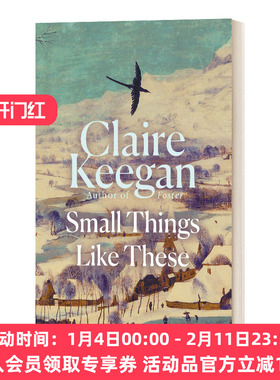像这样的小事 英文原版 Small Things Like These 克莱尔·吉根 2022布克奖长名单 爱尔兰短篇小说女王 精装 英文版 进口英语书籍