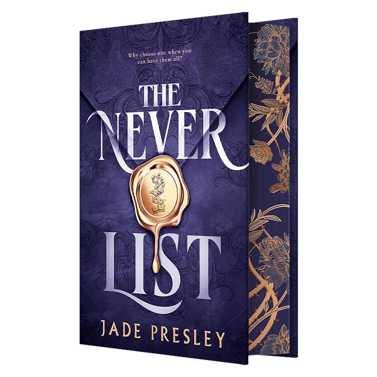英文原版 The Never List 禁忌清单 精装豪华刷边版 英文版 进口英语原版书籍