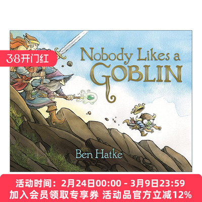 英文原版 Nobody Likes a Goblin 没人喜欢精灵 精装绘本 英文版 进口英语原版书籍