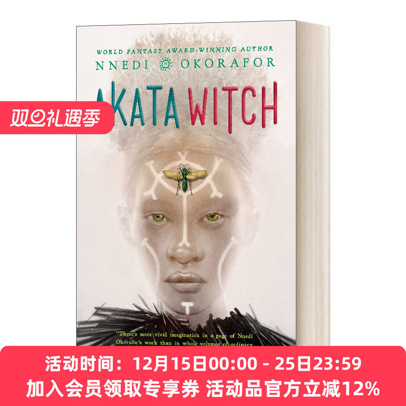 英文原版 Nsibidi Scripts 01: Akata Witch 恩西比迪脚本系列01 阿卡塔女巫 星云奖提名 Nnedi Okorafor 进口英语原版书籍