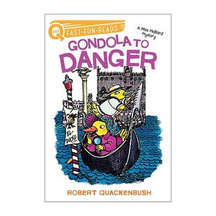 Danger 贡多拉险情 鸭侦探马拉德小姐系列 英文原版 进口英语原版 英文版 书籍 Gondola