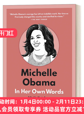 华研原版 英文原版 Michelle Obama: In Her Own Words 米歇尔·奥巴马语录 精装 英文版 进口英语原版书籍