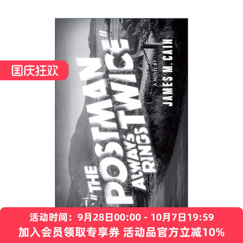 英文原版 The Postman Always Rings Twice 邮差总按两遍铃 James M. Cain詹姆斯 凯恩 英文版 进口英语原版书籍