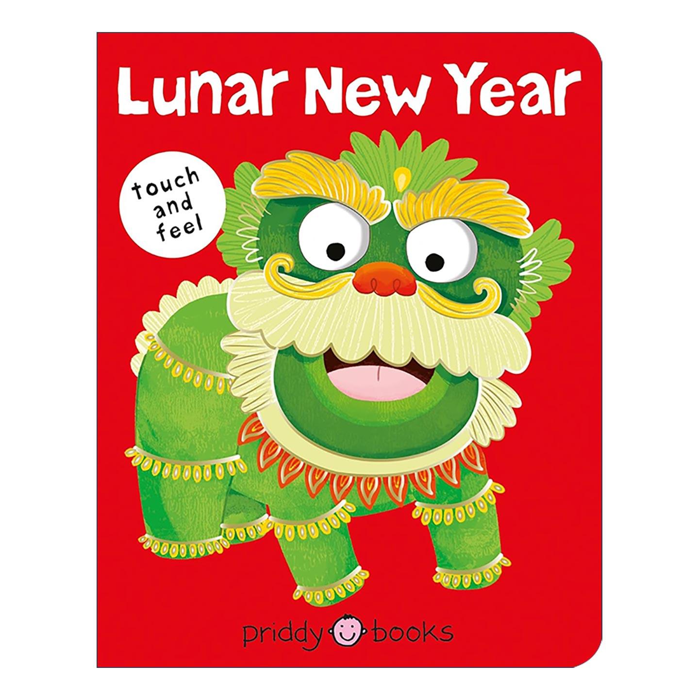 英文原版 Lunar New Year 新年 纸板书 宝宝认知触摸书 英文版 进口英语原版书籍