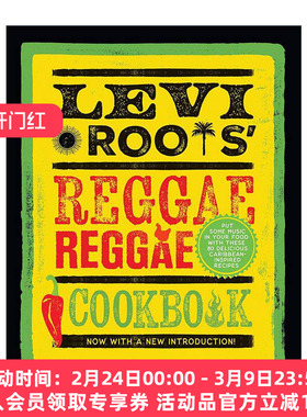 英文原版 Levi Roots’Reggae Reggae Cookbook 李维·鲁茨 雷鬼雷鬼食谱 经典加勒比风味食谱书 精装 英文版 进口英语原版书籍