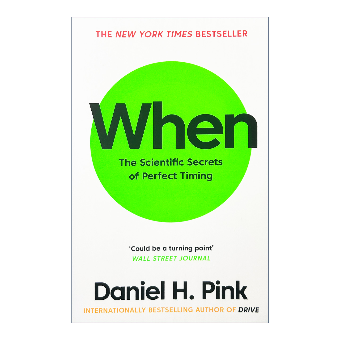 华研原版 何时 英文原版 When 时机管理 掌握时机的科学秘密 时间规划管理 丹尼尔平克 英文版进口原版英语书籍