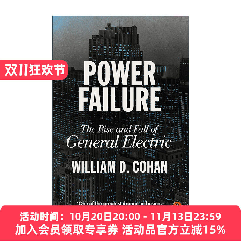 英文原版 Power Failure 通用电气的失败 美国标杆企业的兴衰 英文版 进口英语原版书籍