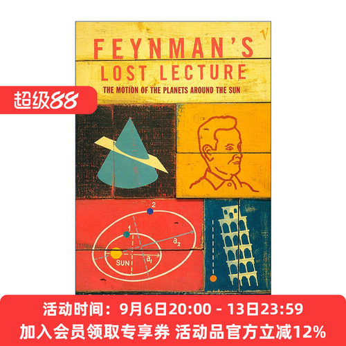 英文原版 Feynman's Lost Lecture 费曼失落的讲义 行星围绕太阳的运动 英文版 进口英语原版书籍