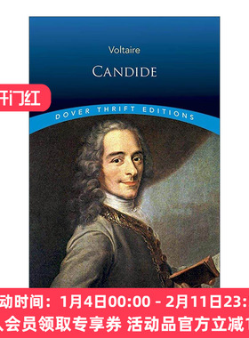英文原版 Candide 老实人 伏尔泰 Dover Thrift Editions 英文版 进口英语原版书籍