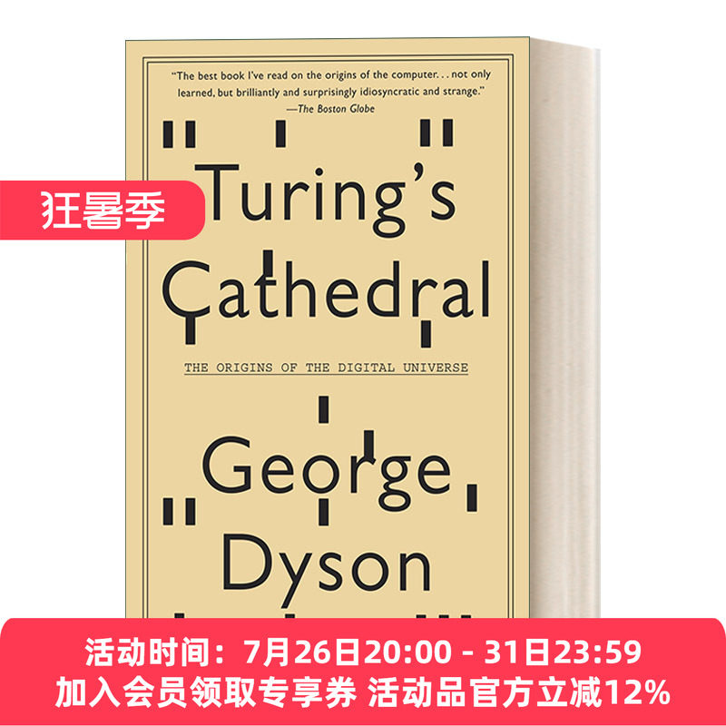 图灵的大教堂 英文原版 Turing's Cathedral 数字宇宙开启智能时代 传记 George Dyson 英文版 进口英语原版书籍