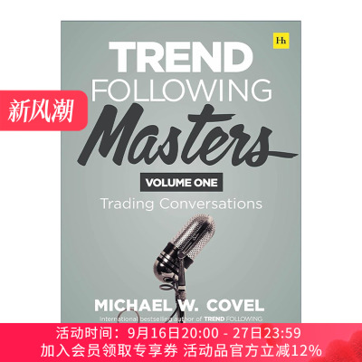 英文原版 Trend Following Masters  Volume 1 趋势跟踪交易指南 卷1 精装 Michael Covel 英文版 进口英语原版书籍