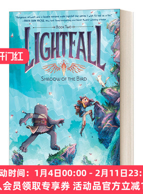 英文原版 Lightfall 2 Shadow of the Bird  光陨2 鸟影 全彩漫画小说 英文版 进口英语原版书籍