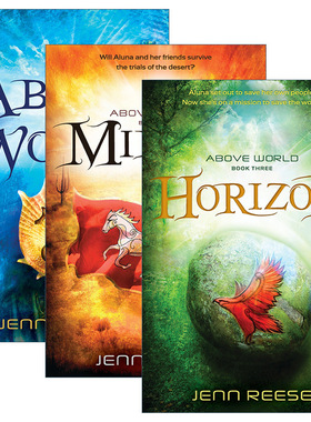 英文原版 Above World 世界之上系列3册 儿童奇幻冒险小说 Jenn Reese 地平线 海市蜃楼 世界之上 英文版 进口英语原版书籍