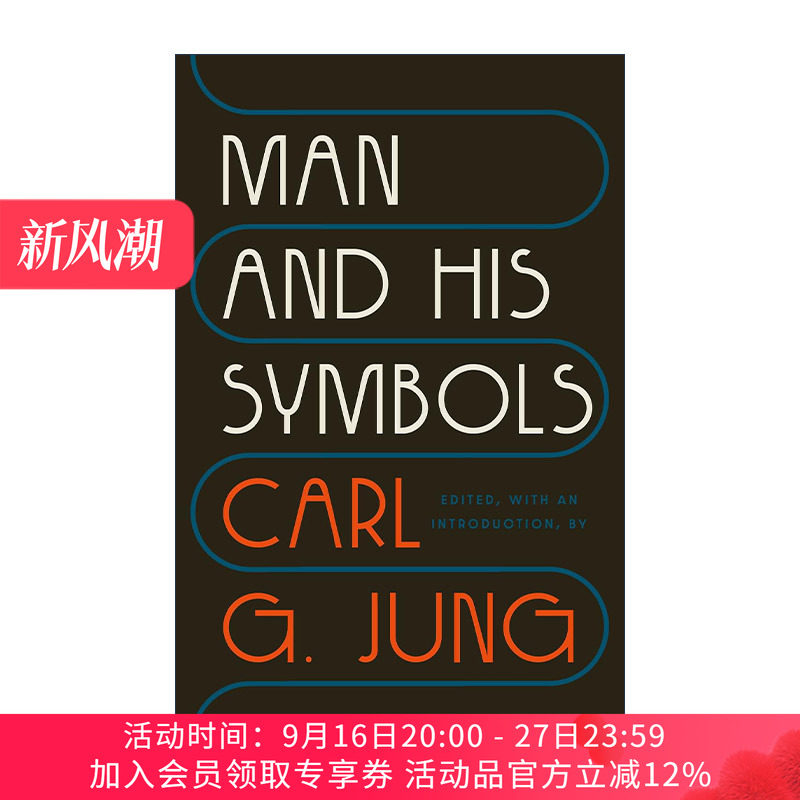 英文原版 Man and His Symbols 人及其表象 心理学 Carl G. Jung荣格 英文版 进口英语原版书籍