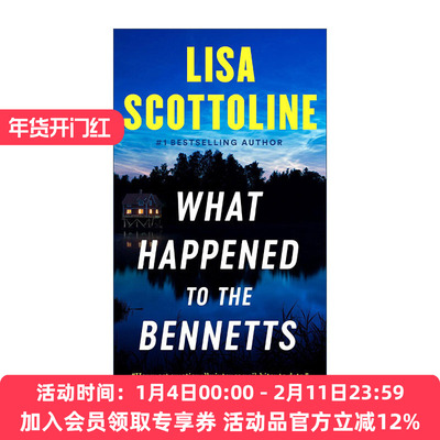英文原版 What Happened to the Bennetts 班纳特怎么了 惊悚悬疑小说 Lisa Scottoline 英文版 进口英语原版书籍