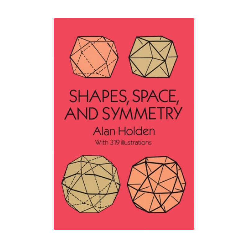 英文原版 Shapes Space and Symmetry 形状 空间与对称 几何学 数学 Alan Holden 英文版 进口英语原版书籍