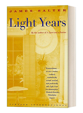 英文原版小说 Light Years Vintage International 光年 James Salter詹姆斯 索特 英文版 进口英语原版书籍