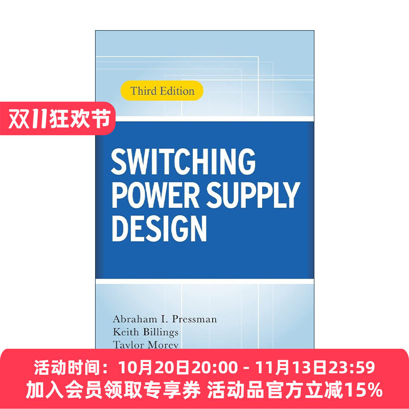 现货 英文原版 Switching Power Supply Design 开关电源设计 精装第3版 英文版 进口英语原版书籍