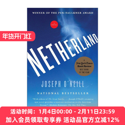 英文原版 Netherland (Vintage Contemporaries) 地之国 笔会/福克纳文学奖 Joseph O'Neill 英文版 进口英语原版书籍