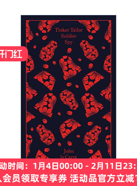 英文原版 Tinker Tailor Soldier Spy 锅匠 裁缝 士兵 间谍 约翰勒卡雷 企鹅布纹经典精装 Penguin Clothbound Classics 英文版