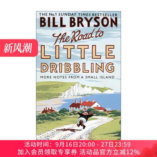华研原版 通往涓涓细流之路 英文原版 The Road to Little Dribbling 重游英国小岛 Bill Bryson 游记与心得 英文版进口英语书籍