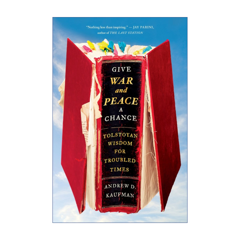 给战争与和平一个机会  英文原版 Give War and Peace a Chance 托尔斯泰的智慧 英文版 进口英语原版书籍