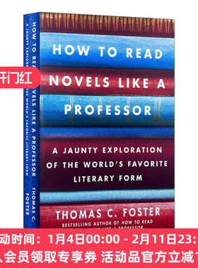 如何阅读一本小说 英文原版书 How to Read Novels Like a Professor 英文版 读懂一部小说的22条法则 托马斯 福斯特 进口文学书籍