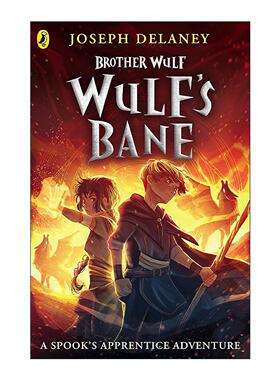 英文原版 Brother Wulf Wulf's Bane 狼兄弟2 狼之祸 青少年奇幻小说 Joseph Delaney 英文版 进口英语原版书籍
