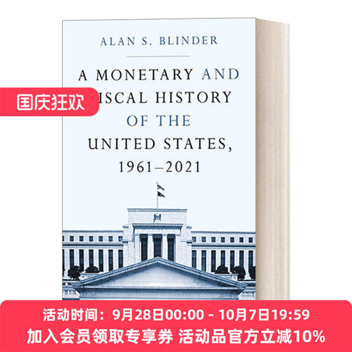 英文原版 A Monetary and Fiscal History of the United States 1961–2021 美国货币与财政史 1961-2021 英文版 进口英语原版书