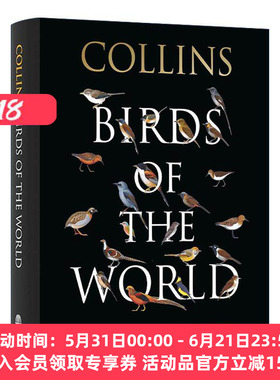 英文原版 Collins Birds of the World 柯林斯世界鸟类大全 精装 内含上万种鸟类介绍 三百张彩色插页 英文版 进口英语原版书籍