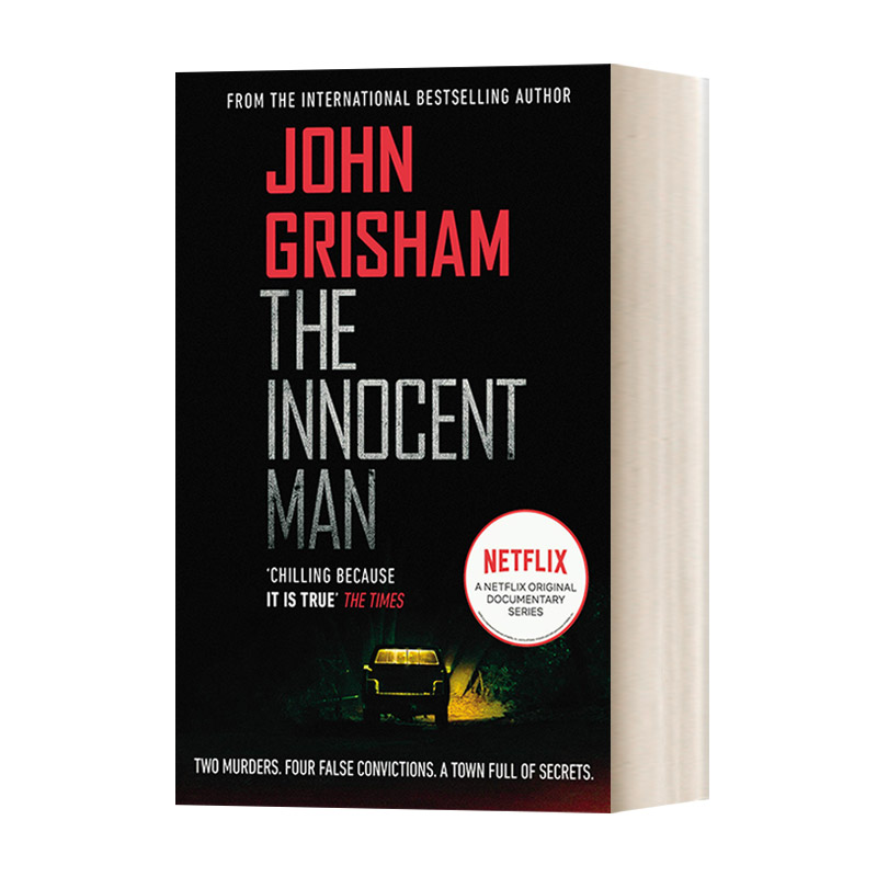 英文原版 The Innocent Man 无辜的人 一个美国小镇上的谋杀与冤案 约翰·格里森姆同名Netflix纪录片原著小说英文版进口英语书籍