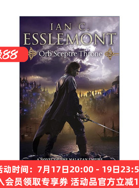 英文原版 Orb Sceptre Throne 球形权杖宝座 玛拉兹帝国系列4 Ian C. Esslemontc奇幻小说 英文版 进口英语原版书籍