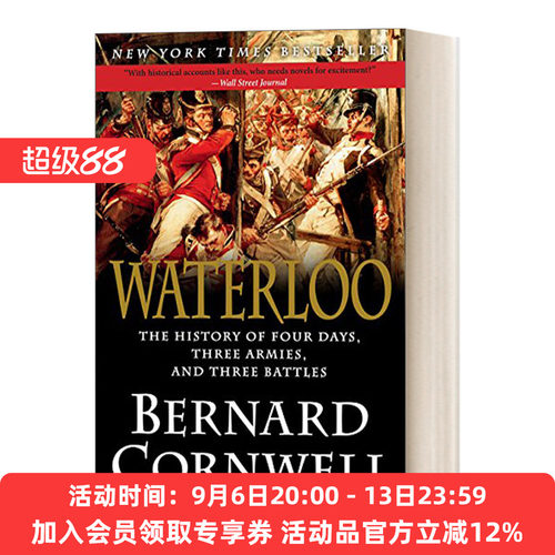 英文原版Waterloo滑铁卢四天