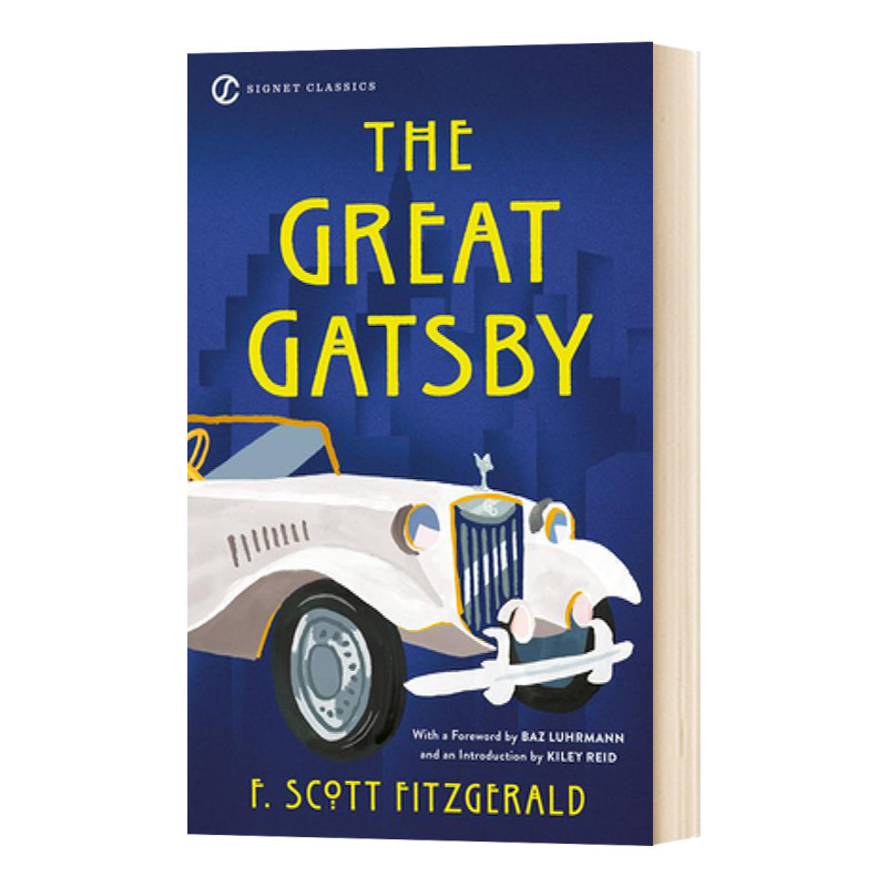 英文原版人物传记 The Great Gatsby 了不起的盖茨比 Signet Classics 经典文学小说 进口英文原版书籍版