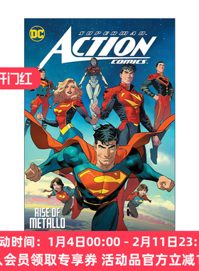 英文原版 Superman Action Comics Vol.1 Rise of Metallo 超人 动作漫画卷一 金属人崛起 DC漫画 Dan Jurgens 进口英语原版书籍