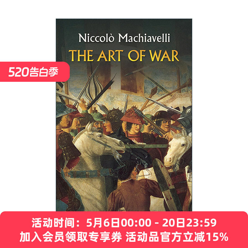 英文原版 The Art of War 论战争艺术 君主论作者Niccolo Machiavelli马基亚维利 英文版 进口英语原版书籍