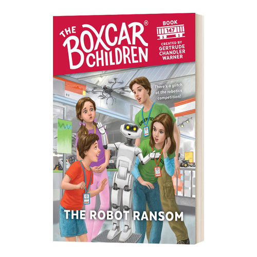 英文原版 The Robot Ransom 机器人赎金 棚车少年系列147 The Boxcar Children Mysteries 英文版 进口英语原版书籍