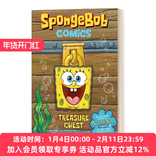 英文原版 Spongebob Comics Treasure Chest 海绵宝宝 宝藏箱 精装 英文版 进口英语原版书籍
