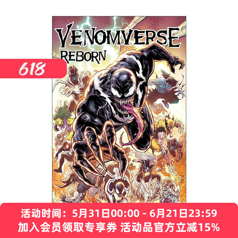 英文原版 Venomverse Reborn 毒液宇宙重生 1-4卷合集 漫威漫画 Al Ewing 英文版 进口英语原版书籍