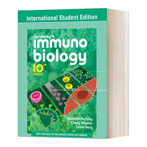 詹韦免疫生物学 英文原版 Janeway's Immunobiology 第十版 含注册码 英文版 进口英语原版书籍