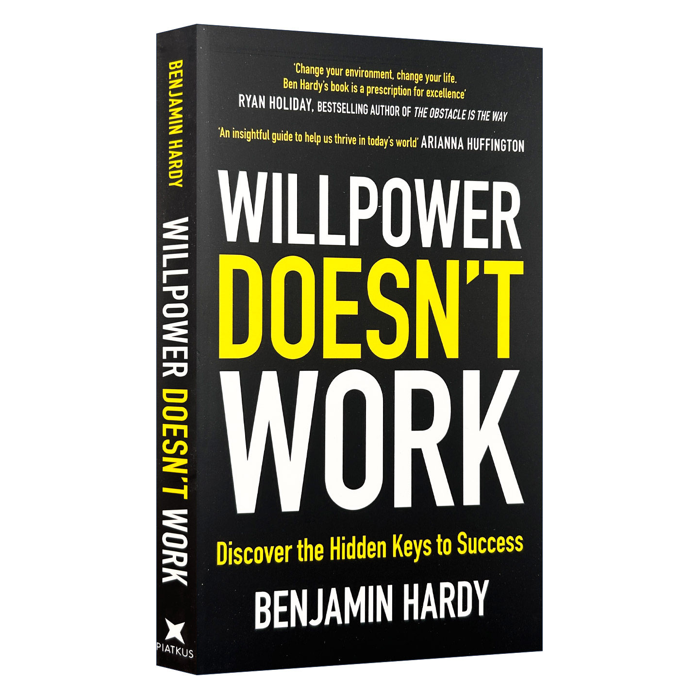 英文原版 Willpower Doesn't Work 意志力陷阱 让你学会自控的积极心理学 本杰明·哈迪 英文版 进口英语原版书籍