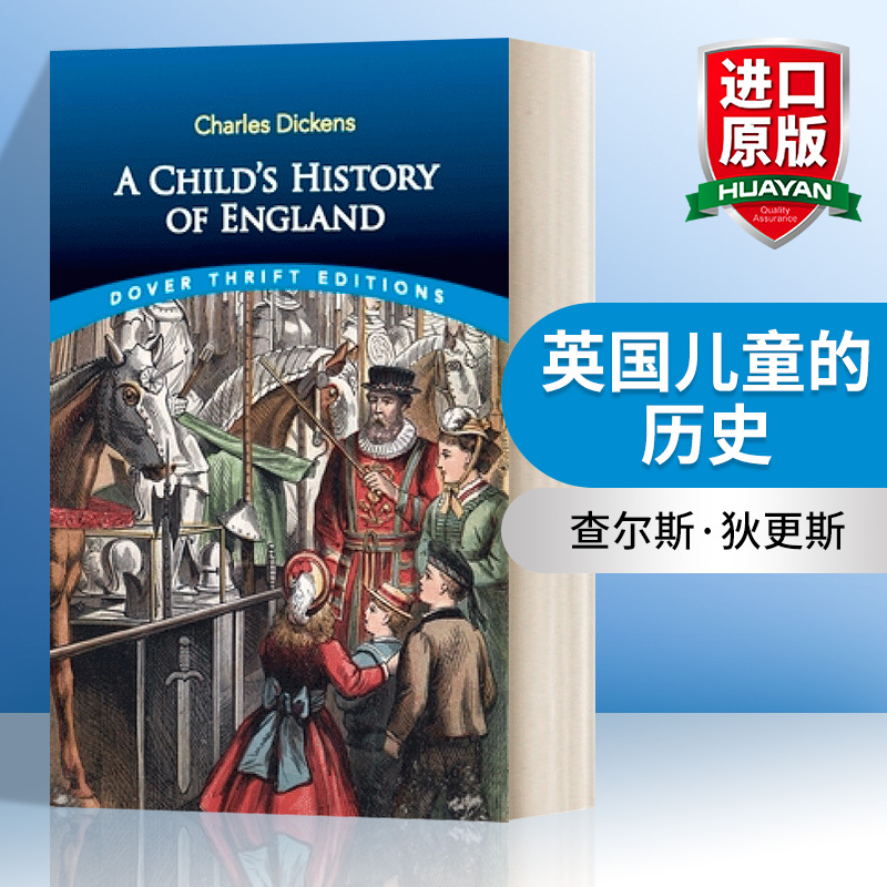 英国儿童的历史 英文原版 A Child's History of England 英文版 进口英语原版书籍