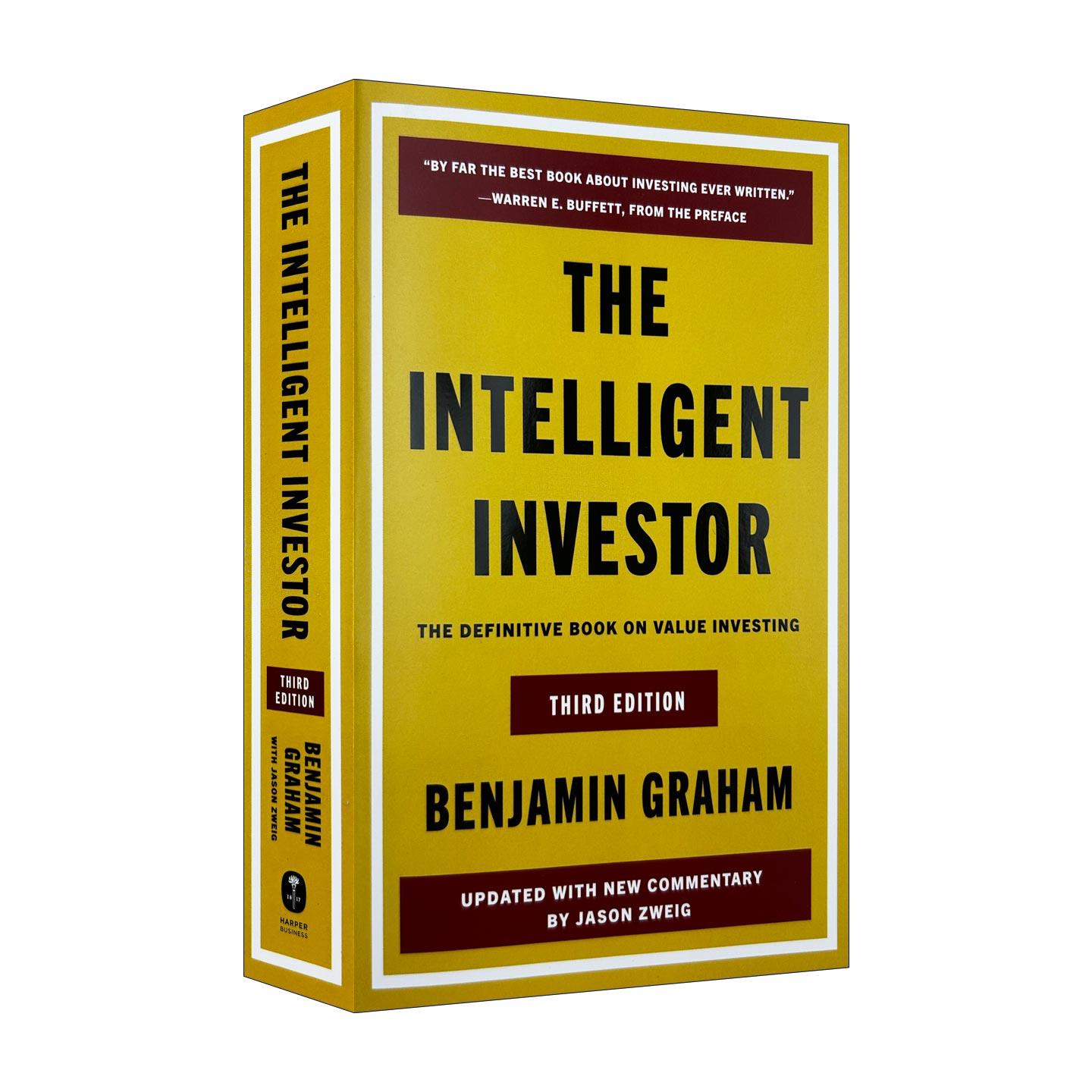 英文原版 The Intelligent Investor 聪明的投资者 第3版 本杰明·格雷厄姆 英文版 进口英语原版书籍