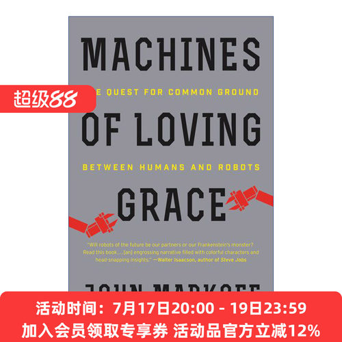 人工智能简史  英文原版 Machines of Loving Grace 英文版 进口英语原版书籍