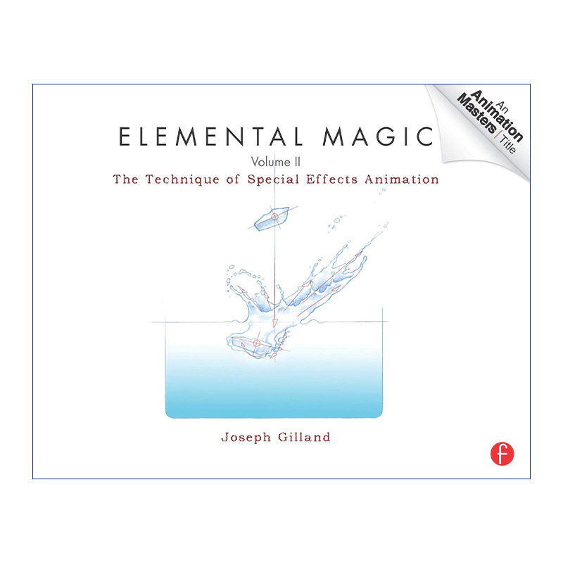 动画特效的艺术 英文原版 Elemental Magic Volume 2 水火元素的魔力2 英文版 进口英语原版书籍