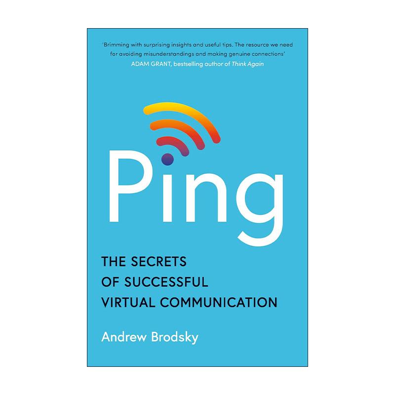 英文原版 Ping 解码虚拟沟通 开启成功线上交流的秘密之门 Andrew Brodsky 英文版 进口英语原版书籍