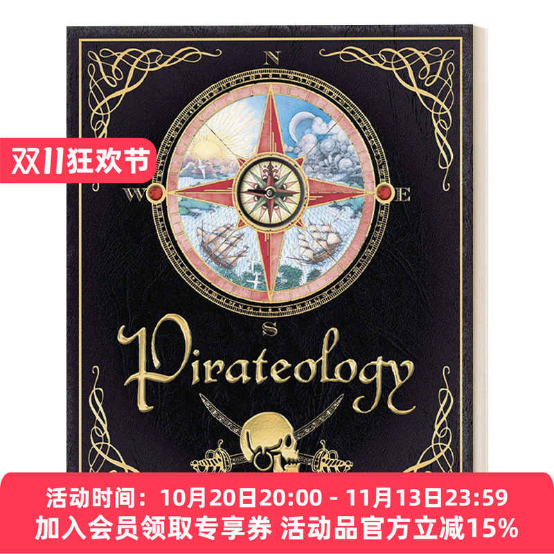 英文原版 Pirateology The Pirate Hunter's Companion 神秘日志系列 海盗学 儿童动作冒险小说 精装 英文版 进口英语原版书籍