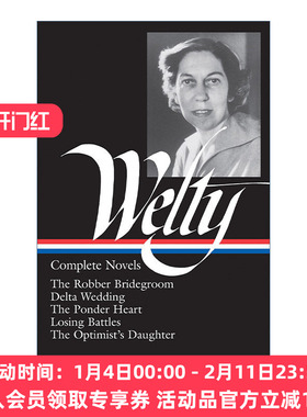 英文原版 Eudora Welty Complete Novels 尤多拉·韦尔蒂完整小说集 精装美国文库 英文版 进口英语原版书籍