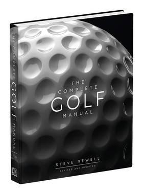 华研原版 高尔夫完全手册 英文原版 The Complete Golf Manual DK高尔夫科普百科指南书 新手入门指导读物 英文版进口原版英语书籍
