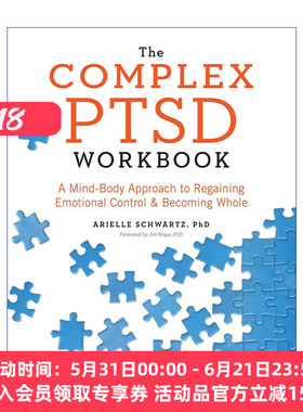 英文原版 The Complex PTSD Workbook 创伤应激障碍练习册 恢复情绪控制身心方法 英文版 进口英语原版书籍